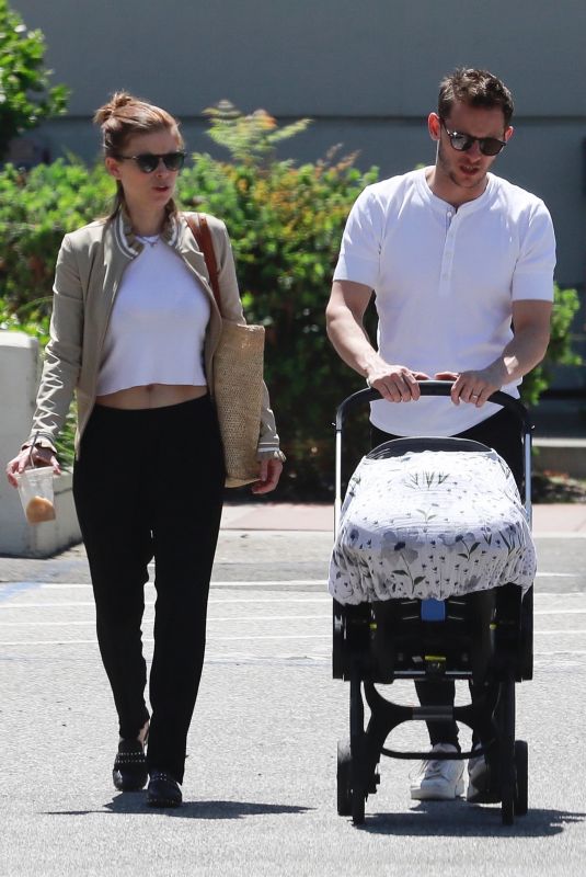 KATE MARA and Jamie Bell Out in Burbank 07/15/2019