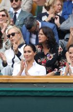KATE MIDDLETON and MEGHAN MARKLE at Wimbledon 2019 Tennis Championships Women
