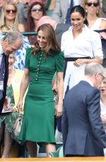 KATE MIDDLETON and MEGHAN MARKLE at Wimbledon 2019 Tennis Championships Women