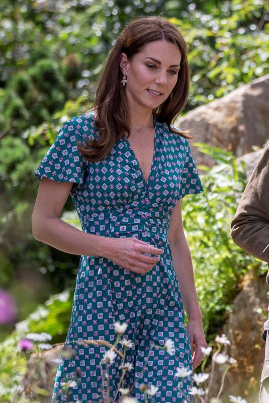 KATE MIDDLETON at 2019 RHS Hampton Court Palace Flower Show in London 07/01/2019