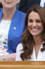 KATE MIDDLETON at Wimbledon Tennis Championships in London 07/02/2019