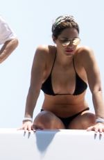 KATHARINE MCPHEE in Bikini at a Yacht in Capri 07/02/2019