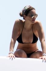 KATHARINE MCPHEE in Bikini at a Yacht in Capri 07/02/2019