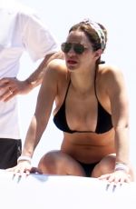 KATHARINE MCPHEE in Bikini at a Yacht in Capri 07/02/2019