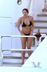 KATHARINE MCPHEE in Bikini at a Yacht in Capri 07/02/2019
