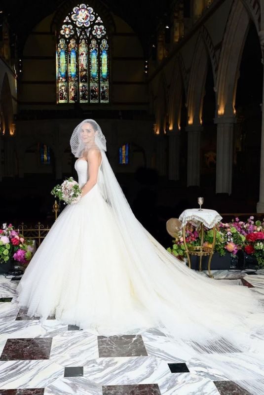 KATHARINE MCPHEE in Wedding Dress – Instagram Video 07/03/2019