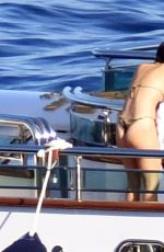 KATHARINE MCPHEE inBikini on Honeymoon in Capri 07/02/2019