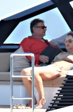 KATHARINE MCPHEE inBikini on Honeymoon in Capri 07/02/2019