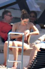 KATHARINE MCPHEE inBikini on Honeymoon in Capri 07/02/2019