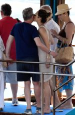 KATHARINE MCPHEEand David Foster on the Amalfi Coast 07/03/2019