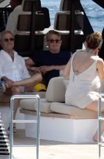 KATHARINE MCPHEEand David Foster on the Amalfi Coast 07/03/2019