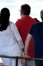 KATHARINE MCPHEEand David Foster on the Amalfi Coast 07/03/2019