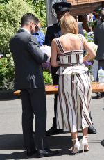 KATHERINE JENKINS at Wimbledon Tennis Championships in London 07/01/2019