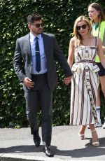 KATHERINE JENKINS at Wimbledon Tennis Championships in London 07/01/2019