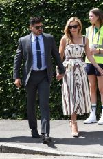KATHERINE JENKINS at Wimbledon Tennis Championships in London 07/01/2019