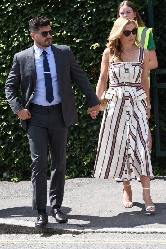 KATHERINE JENKINS at Wimbledon Tennis Championships in London 07/01/2019