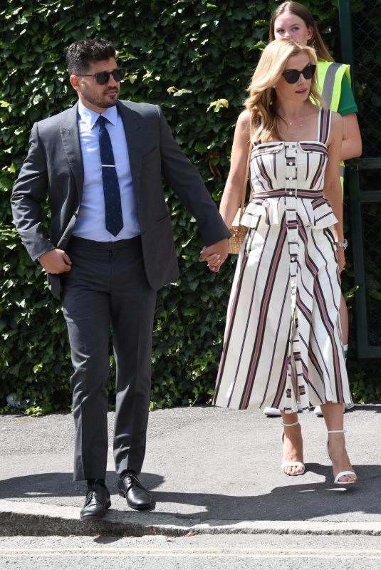 KATHERINE JENKINS at Wimbledon Tennis Championships in London 07/01/2019