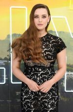 KATHERINE LANGFORD at Once Upon A Time in Hollywood Premiere in London 07/30/2019