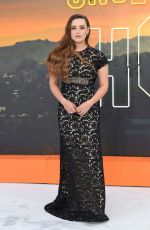 KATHERINE LANGFORD at Once Upon A Time in Hollywood Premiere in London 07/30/2019