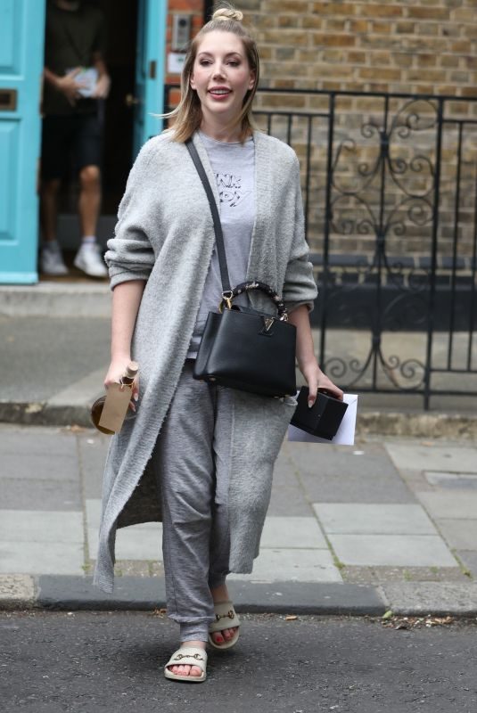 KATHERINE RYAN Leaves Saturday Kitchen in Casuals in London 07/13/2019