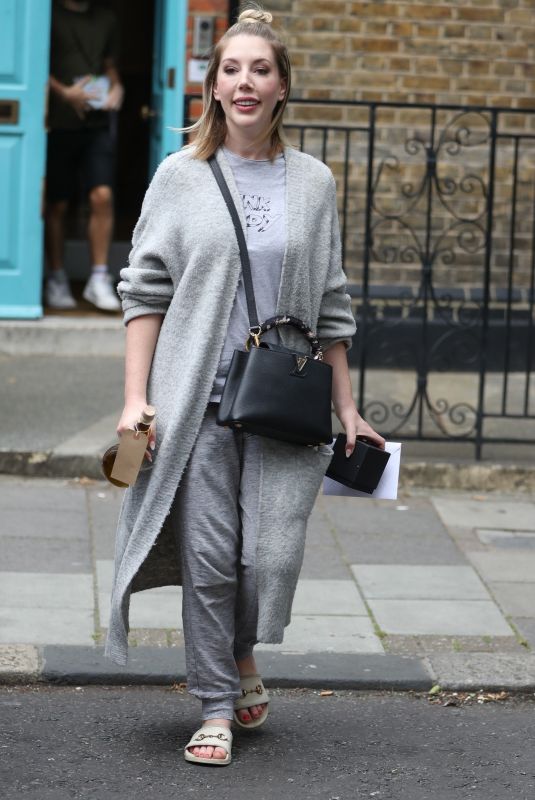 KATHERINE RYAN Leaves Saturday Kitchen in Casuals in London 07/13/2019