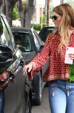 KATHERINE SCHWARZENEGGER in Denim Out in Santa Monica 07/15/2019