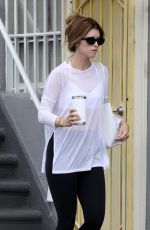 KATHERINE SCHWARZENEGGER Leaves a Gym in Los Angekes 07/18/2019