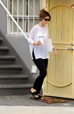 KATHERINE SCHWARZENEGGER Leaves a Gym in Los Angekes 07/18/2019