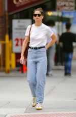 KATIE HOLMES in Denim Out in New York 07/13/2019