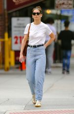 KATIE HOLMES in Denim Out in New York 07/13/2019