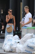 KATIE HOLMES Out Shopping in New York 07/20/2019