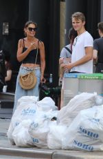 KATIE HOLMES Out Shopping in New York 07/20/2019