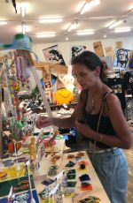 KATIE HOLMES Out Shopping in New York 07/20/2019