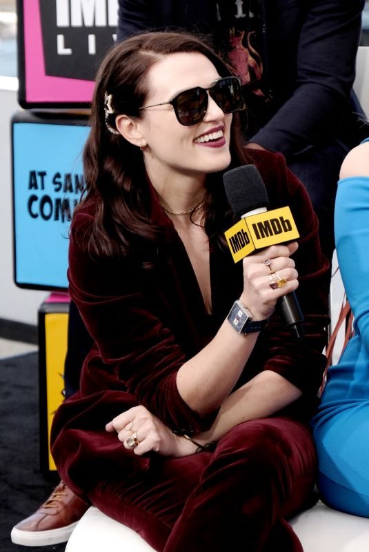 KATIE MCGRATH at #imdboat at 2019 Comic-con in San Diego 07/20/2019