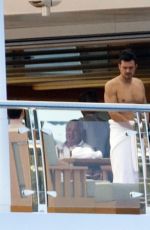 KATY PERRY and Orlando Bloom on Vacation in Spain 07/26/2019