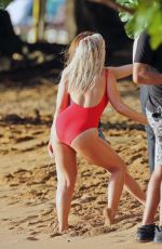 KATY PERRY in Swimsuit at a Beach in Hawaii 07/02/2019