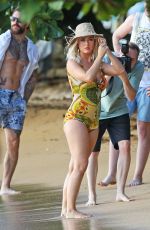 KATY PERRY in Swimsuit on the Set of Her New Music Video 07/02/2019