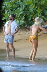 KATY PERRY in Swimsuit on the Set of Her New Music Video 07/02/2019