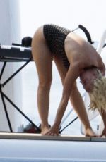 KATY PERRY in Swimsuit on Vacation in Spain 07/25/2019