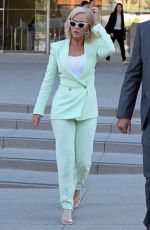 KATY PERRY Leaves Court for Trial Over Dark Horse in Los Angeles 07/18/2019