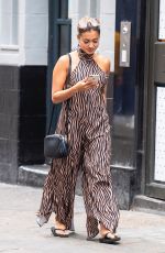 KAZ CROSSLEY Out and About in London 07/17/2019
