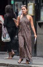KAZ CROSSLEY Out and About in London 07/17/2019