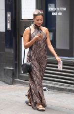 KAZ CROSSLEY Out and About in London 07/17/2019
