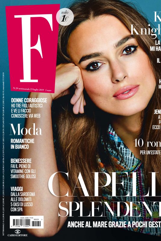 KEIRA KNIGHTLEY in F Magazine, July 2019