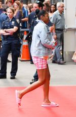 KEKE PALMER Arrives at Good Morning America in New York 07/10/2019