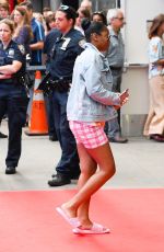 KEKE PALMER Arrives at Good Morning America in New York 07/10/2019