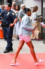 KEKE PALMER Arrives at Good Morning America in New York 07/10/2019