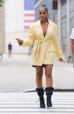 KEKE PALMER Out and Abou Out in New York 07/08/2019