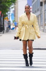 KEKE PALMER Out and Abou Out in New York 07/08/2019