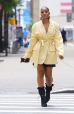 KEKE PALMER Out and Abou Out in New York 07/08/2019